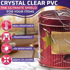 200 Pcs Heat Shrink Wrap Bags – 3 Sizes 3.93×5.90 120 7.67×9.64 50 9.64 x11.6…
