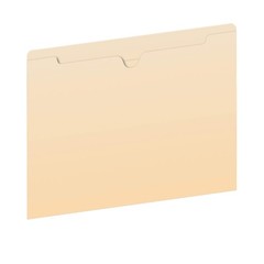 No Expansion Flat File Jackets Manila Letter Size Straight Cut Pendaflex Folders