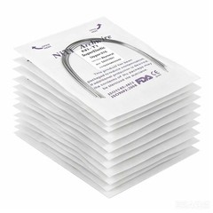 Dental Ortho Elastic Niti Arch Wire Round Natural Form Bracket Braces