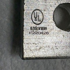 2 Pcs. SQUARE D SE37621-22, ALUMINUM TERMINAL LUGS, 6-300MCM, AL9CU, UL LISTED ^