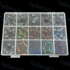 1Kit Dental Clear Matrix BT Bow Tranparent Matrices Fit BioClear Black Triangle