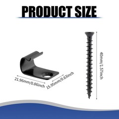Hidden Deck Fasteners For Composite Decking Clips Screws Star Bit Secure 100PC