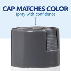 Rust-Oleum 249115 2X Ultra Cover Gloss Dark Gray Spray Paint 12 oz. (Pack of 6)