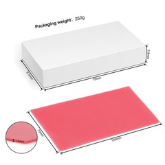 Dental Lab Base Plate Red Utility Wax Sheets For Dental General Use