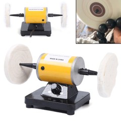 200W Jewellery Polishing Machine Dental Lab Mini Lathe Buffing Polisher Grinder