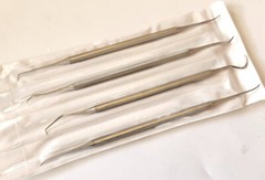 4 PC SET Dog Teeth Cleaning Tool Dental Pick Probes New