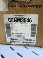 Baldor Reliance Super E 3-Phase Motor 1HP 230/460v 1760 RPM 3PH New In Box