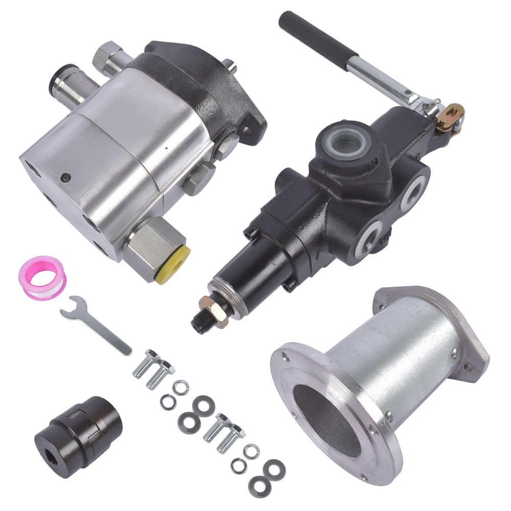 Returned Hydraulic Wood Log Splitter Pump Kit 22GPM 2 Stage 4000PSI 3600 RPM