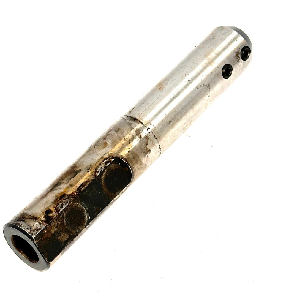 Lyndex S1006-0500 End Mill Holder 1/2 in Dia Hole Straight Shank 1 in Dia Nose
