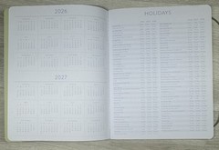 2027 Orange Circle Studio Monthly Planner 17 Month Pink Red Strawberry MEDIUM
