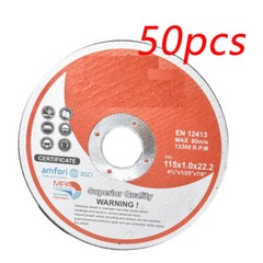 Pack 50 4-1/2″x.040″x7/8″ Cut-off Wheel – Metal & Stainless Steel Cutting Discs