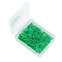 400x Disposable Dental Plastic Wedge With Hole All 4 Sizes Wave Shape Wedge BEA