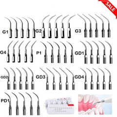 5 pc Dental Ultrasound Perio Scaler tips for DTE SATELEC handpiece GD1-GD6 PD3 4