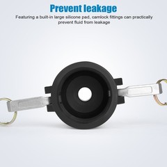 275 330 Gallon IBC Tote Water Tank Drain Adapter 2″Cam Lock for Garden Hose 3/4″