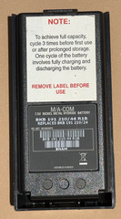 Harris Macom P5100 MAHM-S8DSX Portable Radio + VC3000 Charger + 7.5V Battery