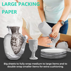 Large 18×24 Inch Newsprint Paper for Moving, Shipping, and Packing Supplies