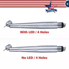Dental 45 Degree (LED) High Speed Handpiece (Self-Power) Oral Surgery Turbine 4H