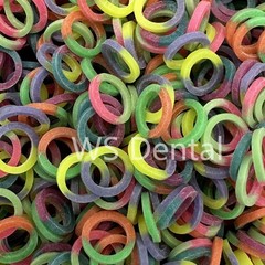 Orthodontic Rubber Bands Dental Elastics Latex Braces Double Colors 16 Sizes