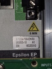 Control Techniques/ Epsilon EP/ Emerson -Servo Drive – EP209- P00-ENR0