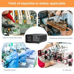 0-30V/60V/120 3A/5A/10A Adjustable DC Power Supply Veriable Lab Bench Switching