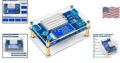 DC Buck Converter 5.3V-32V to 1.2V-32V – 12A Adjustable Power Supply with LCD