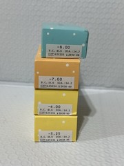 Hubble Total 120 pcs Contac Lenses In Solution. -8.00 / -7.00 / -6.00 / -5.25