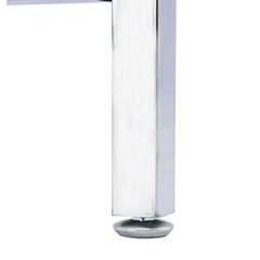 Clothing Rack Double Rail Bar Retail Clothes Salesman Garmet 300 LBS