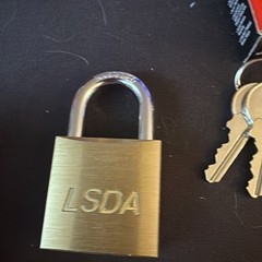 Lot of 4 LSDA Commercial Grade Sold Brass Paired Padlocks KA801 BP400 Brand NEW