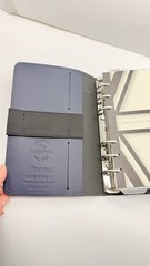 Filofax The Original Leather Navy Personal Agenda/Planner Organizer