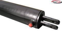 22 25 Ton OEM Hydraulic Log Splitter Cylinder Double Acting 4 Bore x 24″ Stroke