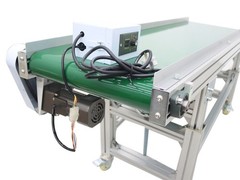 Inclined Belt Conveyor 59”x15.7” Transportation Machine Load 88Lbs 110V 120W