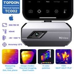 Topdon TC002 IOS 256 X 192 Pixels Thermal Imaging Camera (TD52120003) SEALED