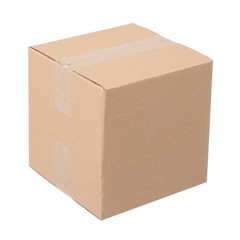 50 8x8x8 Brown/Kraft Corrugated Cardboard Shipping Boxes for Moving Recyclable