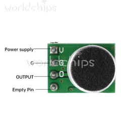 MAX9812L Electret Amplification Module Voice Module Mic Front Amplification 20dB
