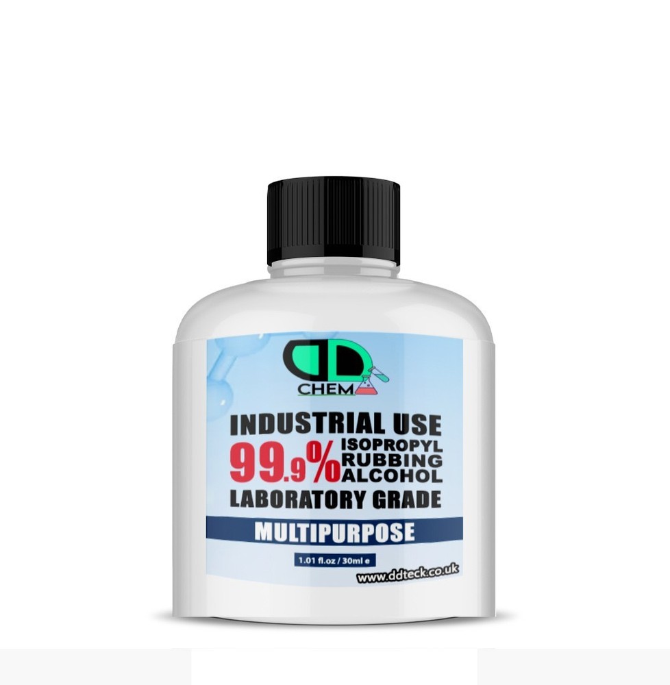 IPA 99.9% PURE Isopropyl Rubbing Alcohol Isopropanol Disinfectant Antiseptic UK