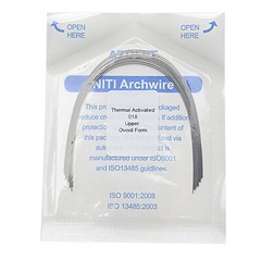 AZDENT Dental Orthodontic Heat Thermal Activated Niti Round Arch Wires All Size