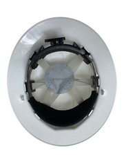 Tesla Pyramax Safety Hard Hat Size 6.5″-8″ White ANSI Type 1 Class E,G & C