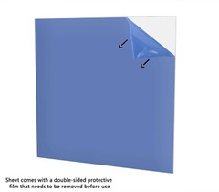 8″ x 8″ Clear Acrylic Sheet Plastic Square Plexiglass Tiles for DIY Projects
