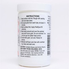 Supco HS12001 Red Epoxy Repair Kit for Metals & Rigid Plastics