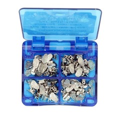 20Sets Orthodontic Buccal Tubes 1st 2nd Molar Dental MBT Roth 022 Molar Bracket