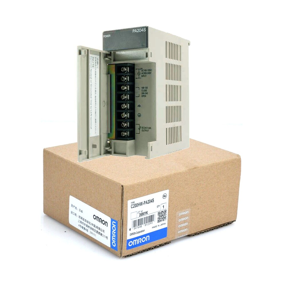 1PC New In Box OMRON C200HW-PA204S Power Supply Unit Resistive Output Module