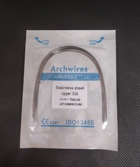 10Packs Dental Super Elastic/Stainless Steel/Thermal Activated Round Arch Wires