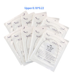 Dental Orthodontic TMA Beta Ti-Mo Arch Wires Round Rectangular Arch Ovoid Form