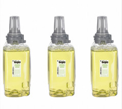 3x GOJO 8813 Citrus Ginger Foam Hand & Shower wash 1250ml ADX-12 Refills