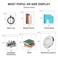 #000 10 PCS 5×7 in Poly Air Bubble Shipping Mailers Padded Envelope Bags, Black