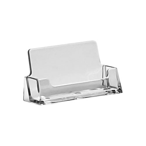 100 Clear Plastic Business Card Holders