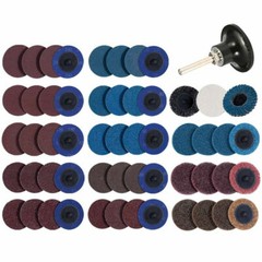 71x 2 in Surface Prep Roll Lock Sanding Grinding Discs Die Grinder Quick Change