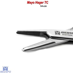 Dental TC Mayo Hager Needle Holder Driver Veterinary Surgical Instruments CE