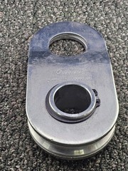 Quadratech Pulley Block Snatch Block Steel 20000 lbs Capacity