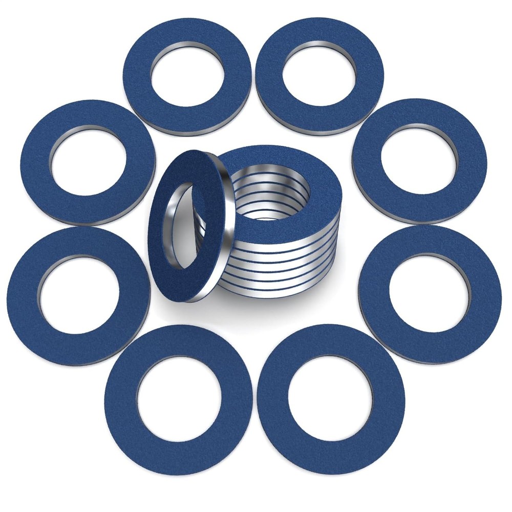 24PCS M12 Oil Drain Plug Gasket Aluminum Crush Washer for Toyota Lexus Scion